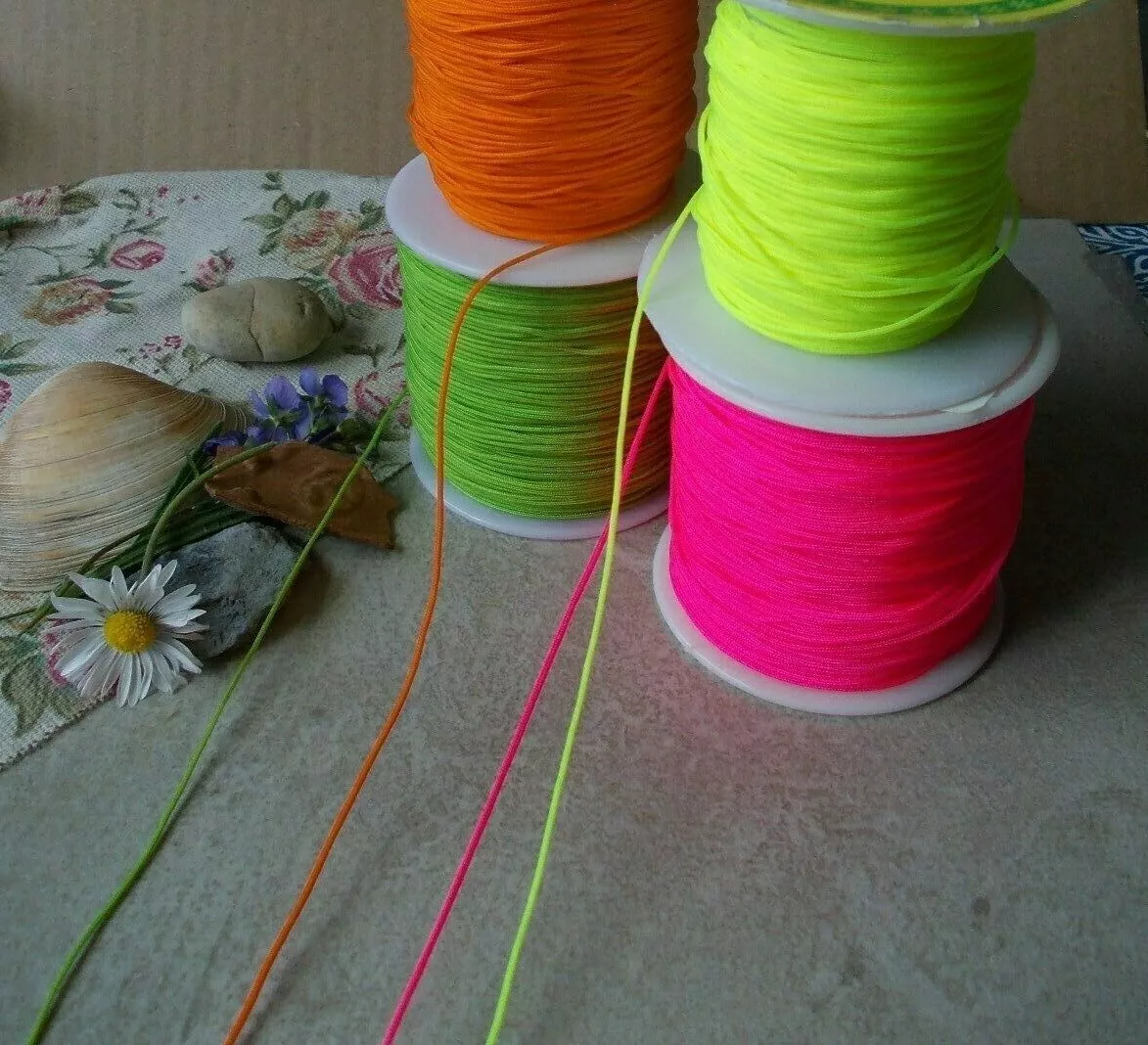 Nylon string for necklaces sale