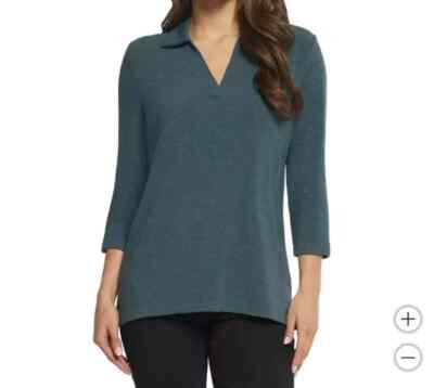 Matty M Women's The Johnny Collar Polo | B11