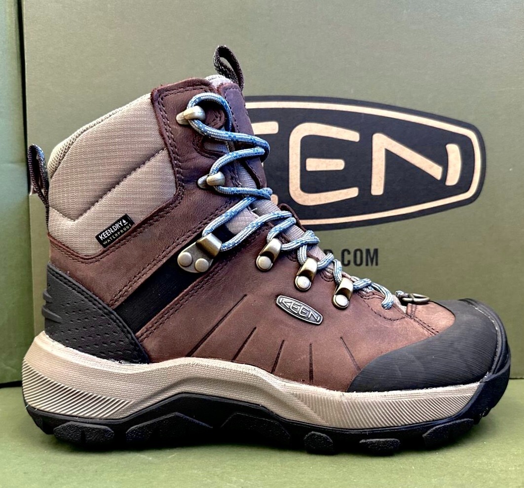 Stivali da trekking invernali impermeabili Keen donna Revel IV Mid Coffee Bean 1026601