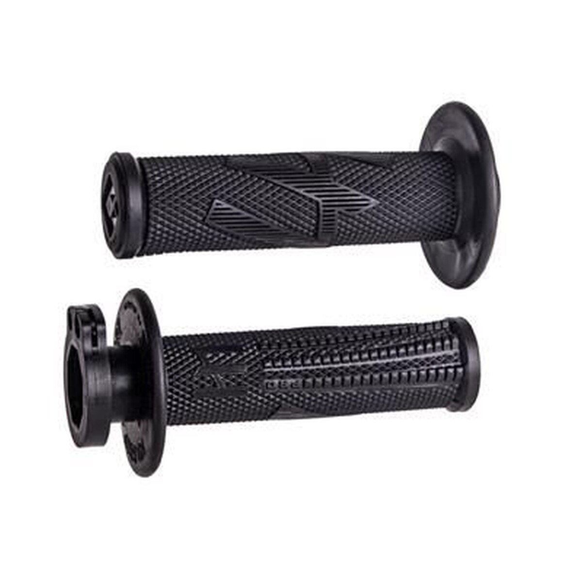 OFF ROAD EMIG PRO V2 LOCK-ON GRIP de guidon couleur noir pour moto