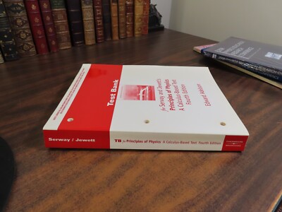 Test Bank for Seaway and Jewett's Principles of Physics 0534464807 4th E Adelson