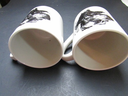 Tazza cane Cindy Farmer Rottweiler vintage 1980 lotto di 2 - Foto 5 di 6