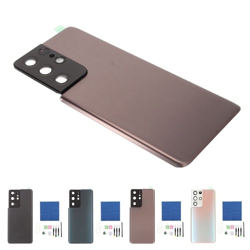 Back Glass Cover Replace With Pre Installed Camera Lens For S21 Ultra Hot - Zdjęcie 7 z 12