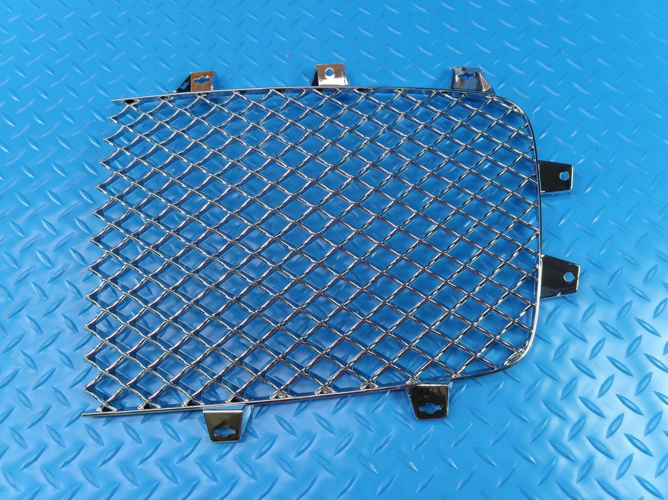 Bentley Continental Gtc Gt main radiator grille chrome 3 pieces #9775