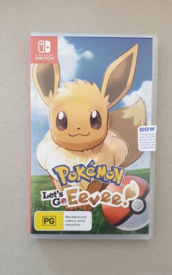Pokemon Let's Go Eevee Nintendo Switch Game (Brand New)