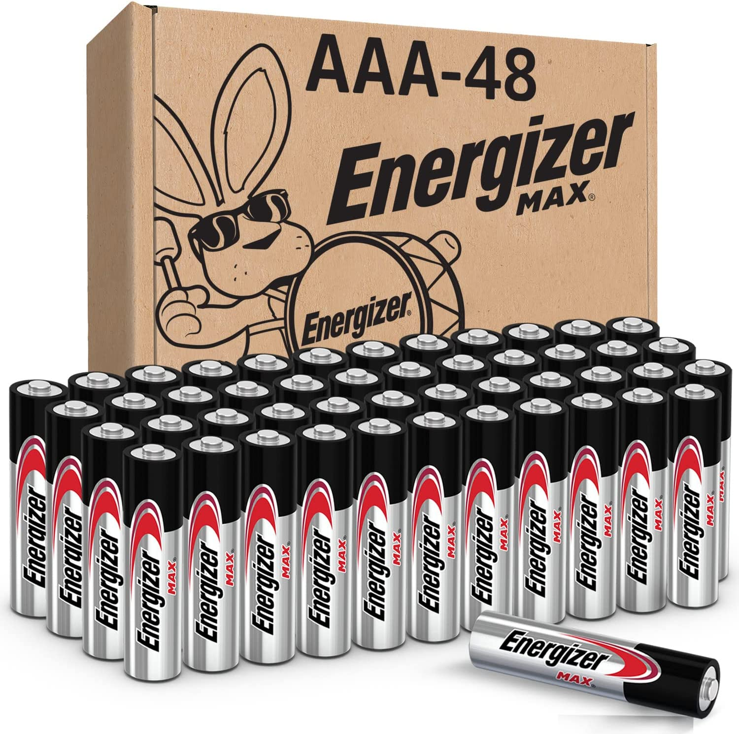 AAA Batteries (48 Count), Triple a Max Alkaline Battery-image