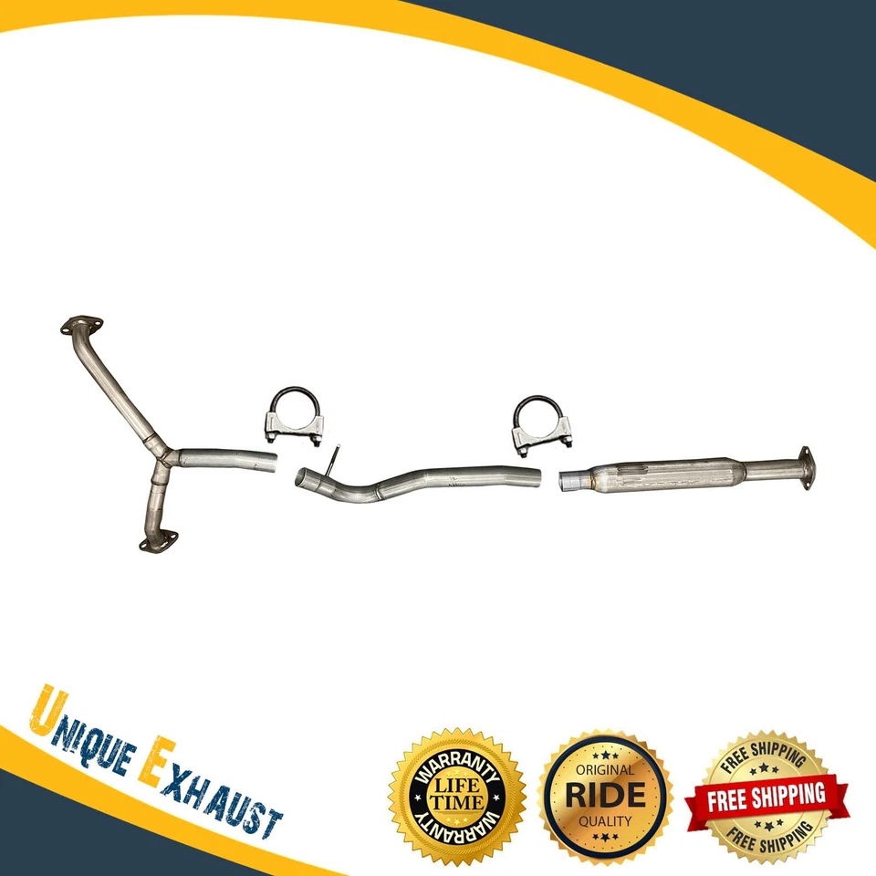 Middle Resonator + Crossover Pipe for 10-15 Subaru Outback 3.6L Exact Fit NEW - Image 4 of 4