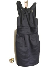 Davids Bridal Black Dress Size 2 Style F44319