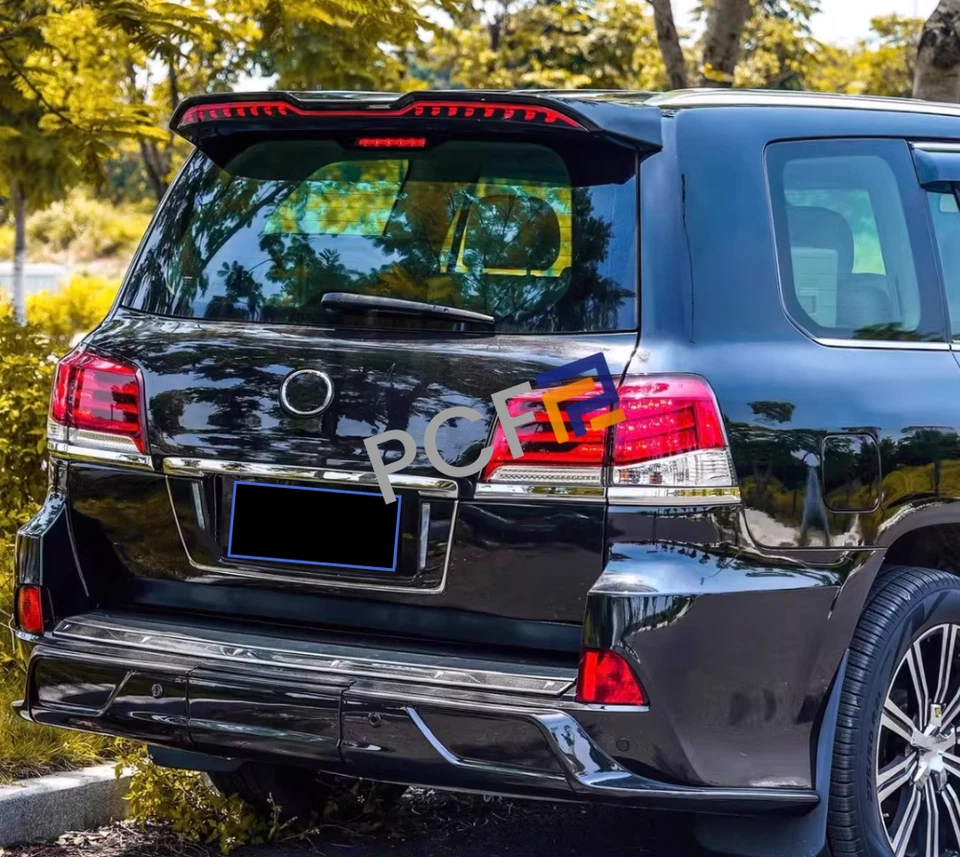 Roof LED Steering Flowing Light Dynamic Spoiler Top Wing For 2008-21 Lexus LX570 - Image 4 of 4