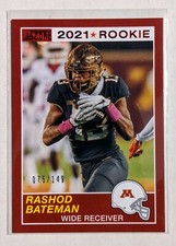 2021 Panini Chronicles Score Rashod Bateman RC /149  #69 Baltimore Ravens