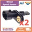 2x PAT Premium Wheel Speed Sensor fits Holden Commodore VE 6.0L V8 L77 ...