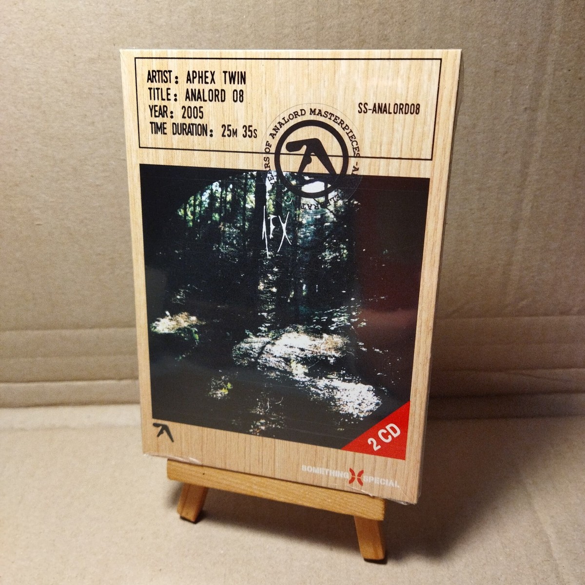 Aphex Twin - Analord 08 (Single) (Wood Box, 2xMini-CD) SEALED! | eBay