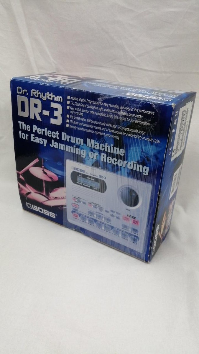 BOSS DR-3 Dr. Rhythm Drum Machine Digital Rhythm Composer