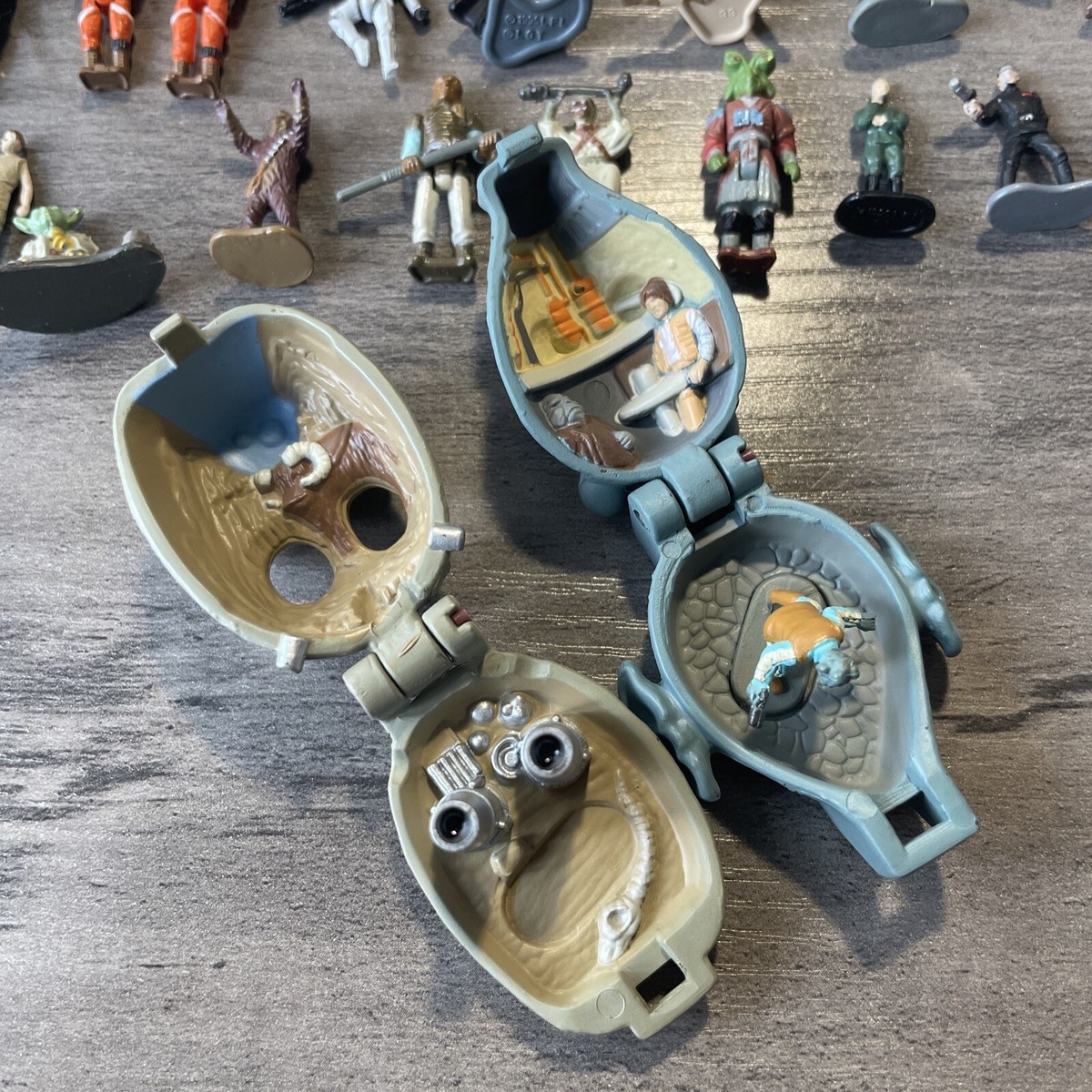 HUGE LOT of VTG RARE Star Wars Micro Machines Miniature HUGE LOT of VTG RARE Star Wars Micro Machines Miniature
