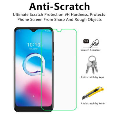 Vetro Temperato Alcatel 1s Vetro Temperato Per Alcatel 1S 2021 Protezione Schermo Anti Graffio Trasparente 1067723 - Foto 2