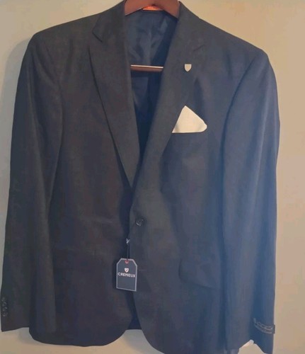  Loro Piana Cremieux Blazer Sport Mantel zwei Knöpfe Gr. 42R Wolle Seide Neu mit Etikett - Bild 1 von 16