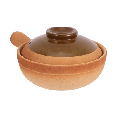  Ceramic Casserole Pot Baking Dish with Single Handle Cooking Soups Pot