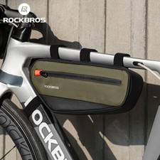ROCKBROS Bike Front Frame Bag Bicycle Triangle Bag Waterproof Reflective 1.7L