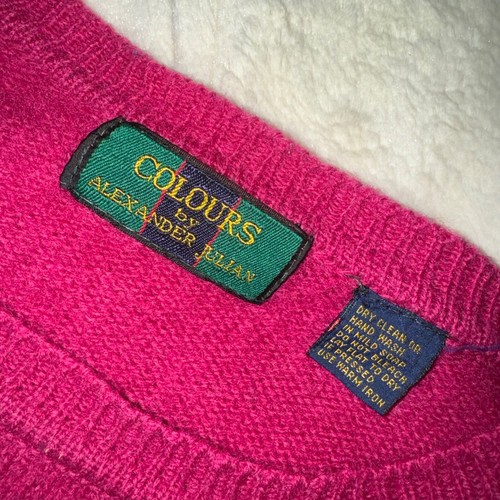 100% wool sweater Colours by Alexander Julian. Size L. One of the tags has been. - Picture 4 of 6