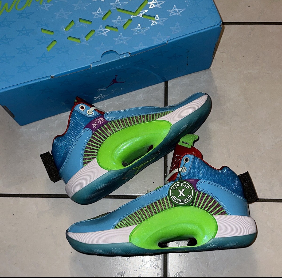 Size 8- Air Jordan Jayson Tatum x Air Jordan 35 PF  