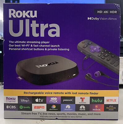  Roku Ultra  Streaming Device HD/4K/HDR/Dolby Vision