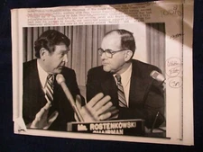  Wire Press Photo 1981 Dan Rostenkowski Barber Conable Ways and Means Plan 2