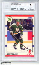 Mike Modano RC BGS 9: 1990-91 Score Rookie Card #120. rookie card picture