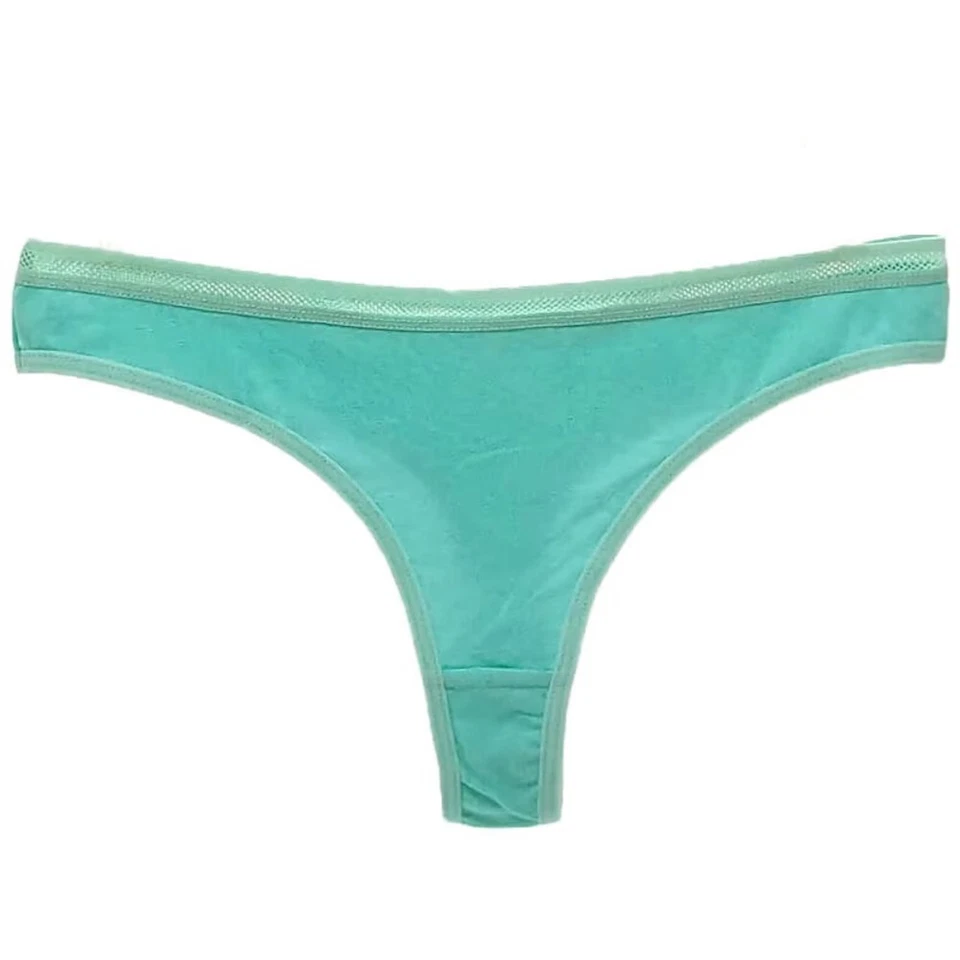 Damen String Set Tanga Baumwolle 6er Pack sexy Slips Panty Höschen Hipster basic - Bild 4 von 4