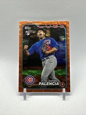 2024 Topps Series 1 Daniel Palencia Orange Foil /299 RC Rookie Cubs