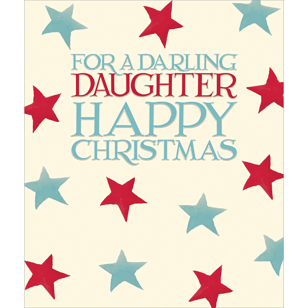 For A Darling Daughter Emma Bridgewater Christmas Card Greeting Cards