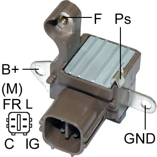 Nuevo regulador alternador 31100-RCB-505RM, 31100-RCB-Y01, 31100-RCB-Y02, IN6315 Foto 4 de 4