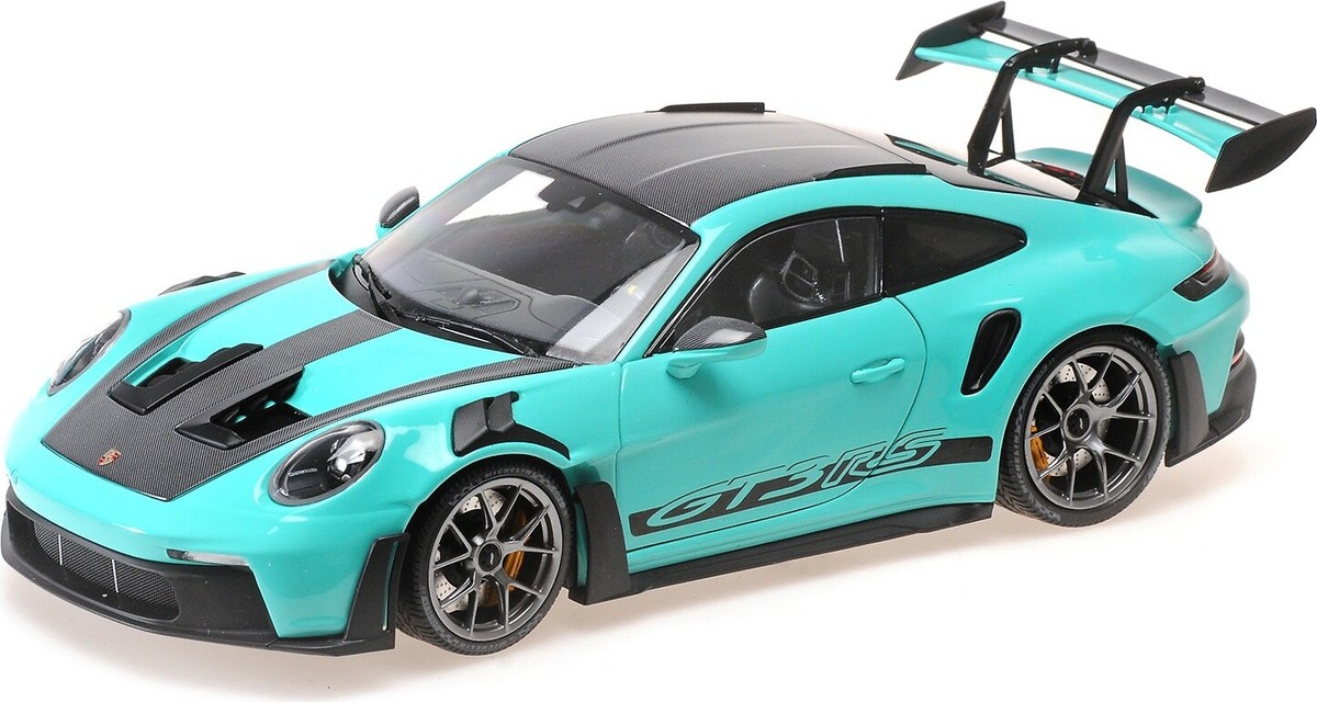 【MINICHAMPS】限定504台Porsche911 R Mintgreen MINICHAMPS 1/18 - PORSCHE 911 GT3 RS WEISSACH PACKAGE - 2024