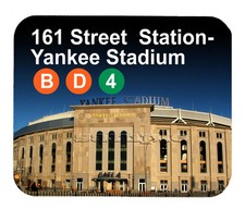 Yankee Stadium New York Yankees Subway Mouse Pad Item 210
