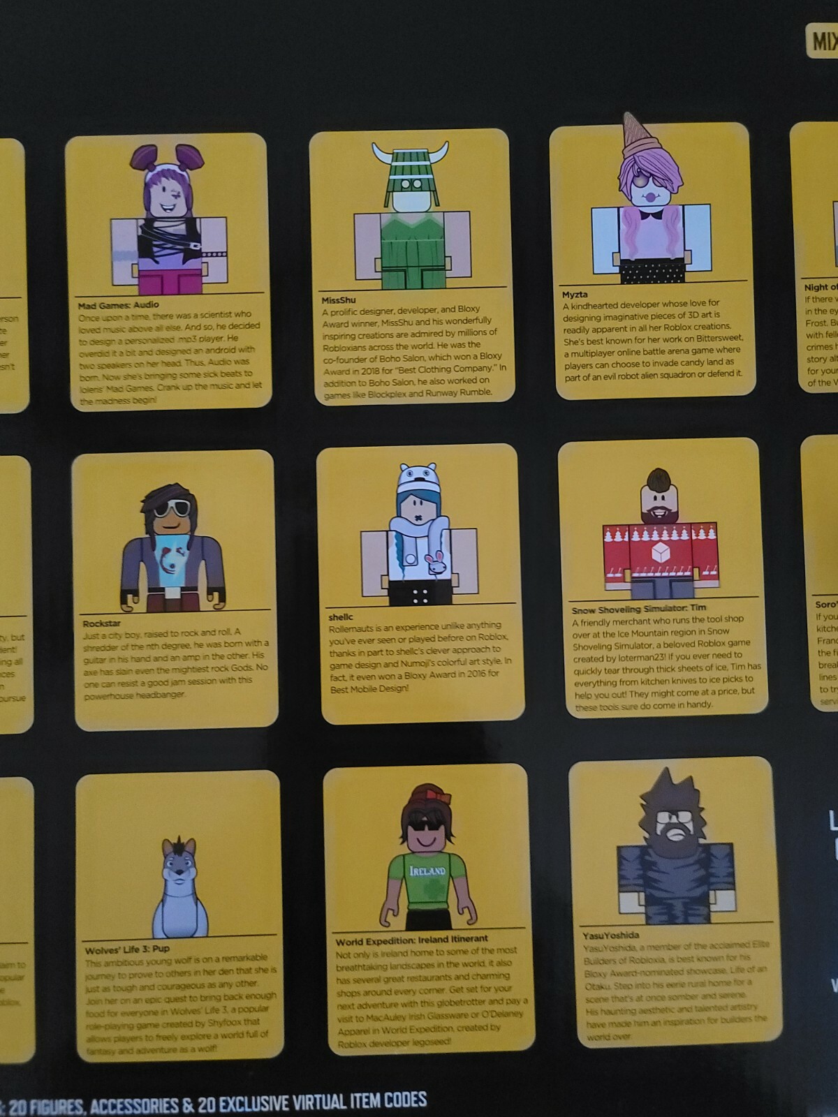 Roblox Celebrity 20 Figure Pack Back In The Spotlight With Codes Toy  191726413073 | eBay
