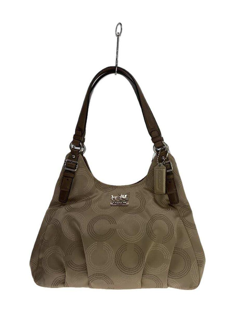 COACH Tote Bag -- Beige Total Pattern 16505