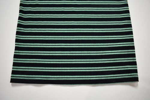 Mimi Maternity Women Stripe Long Sleeve Stretch One-Shoulder Maternity T-Shirt S - Picture 5 of 10