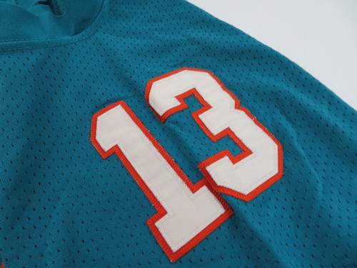 Vintage 90s Russell Dan Marino Miami Dolphins Jersey Mens 48 L NFL Football USA - Picture 9 of 14