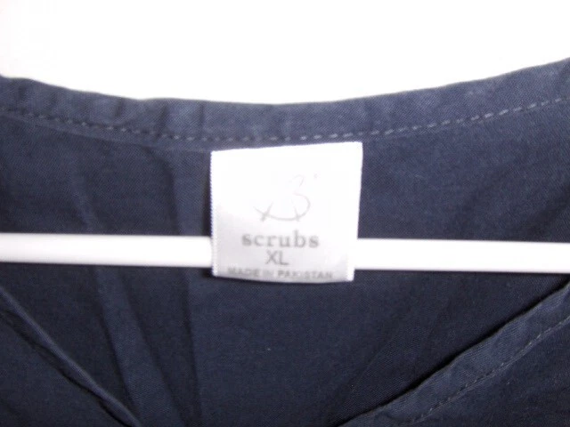 B Scrubs - navy  scrub top  - X  Large - Image 2 of 3