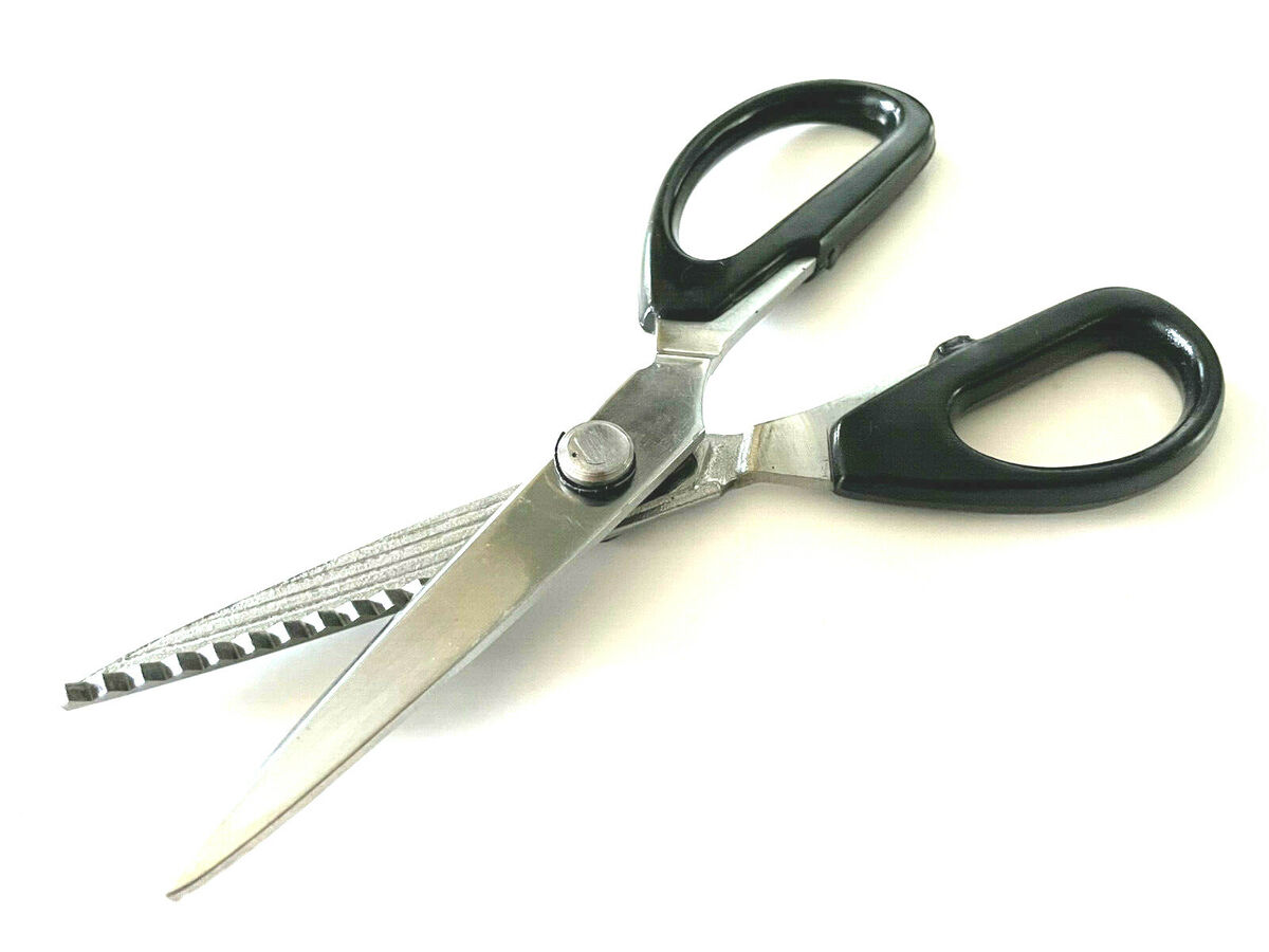 8 Pinking Shears Stainless Steel Crafting Cutting Scissors Zig Zag Pattern