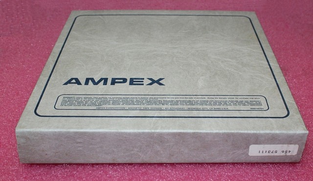 Bande magnétique audio ampex haydn schuman youri egorov en ance