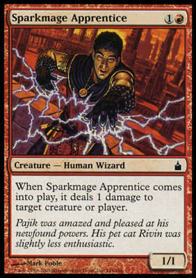 MTG Sparkmage Apprentice (144/306) Ravnica City of Guilds LP