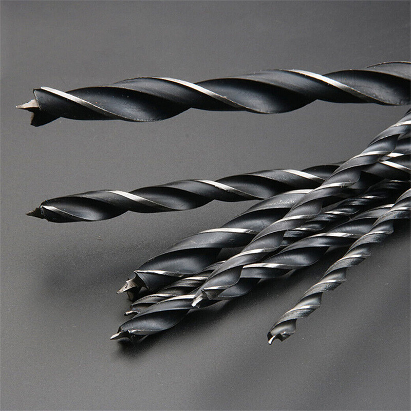 7pcs Extra Long Wood Drill Bit Set 12" Woodworking Tool 4 5 6 7 8 10