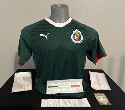 LIGA MX CHIVAS  SOCCER JERSEY PIZZARRO EQUIPMENT  CAMPEÓN C17
