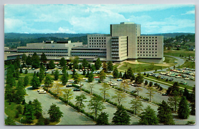 Vintage Postcard WV Morgantown WV Univ Medical Center Aerial View Chrome ~11029