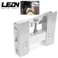 Adjustable 4'' Set Back Aluminum Jack Plate Tool Silver Outboard Boat Motor