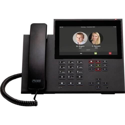 Téléphone VoIP filaire Auerswald COMfortel D-600 écran couleur noir - Photo 1/2
