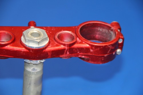 1999 99-00 KX250 Triple Tree Steering Stem Fork Holder Bracket Lower Upper Clamp - Bild 7 von 14