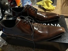 Dolce And Gabbana Men’s Shoes Wingtip Cognac Retail $1395 Made In Italy Rare