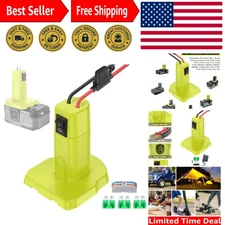 Complete Power Wheel Adapter Kit for Ryobi 18V - Includes Fuses & Wire Terminal