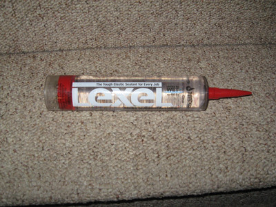 NEW Sashco Lexel Elastic Sealant Waterproof Flexible Caulk Clear 10.5 oz